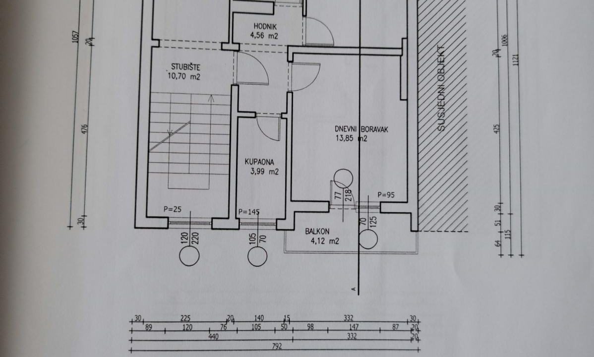 Zagreb_maksimir_kuća_3 stana_garaža__nekretnine_tlocrt 2