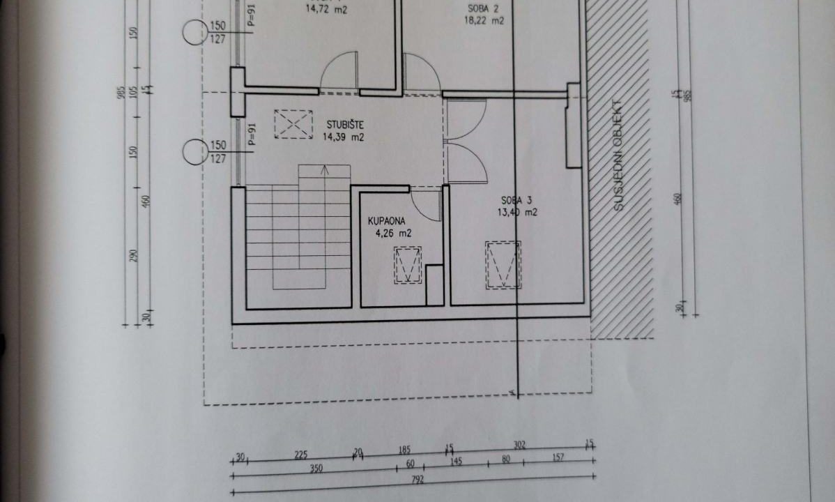 Zagreb_maksimir_kuća_3 stana_garaža__nekretnine_tlocrt 3