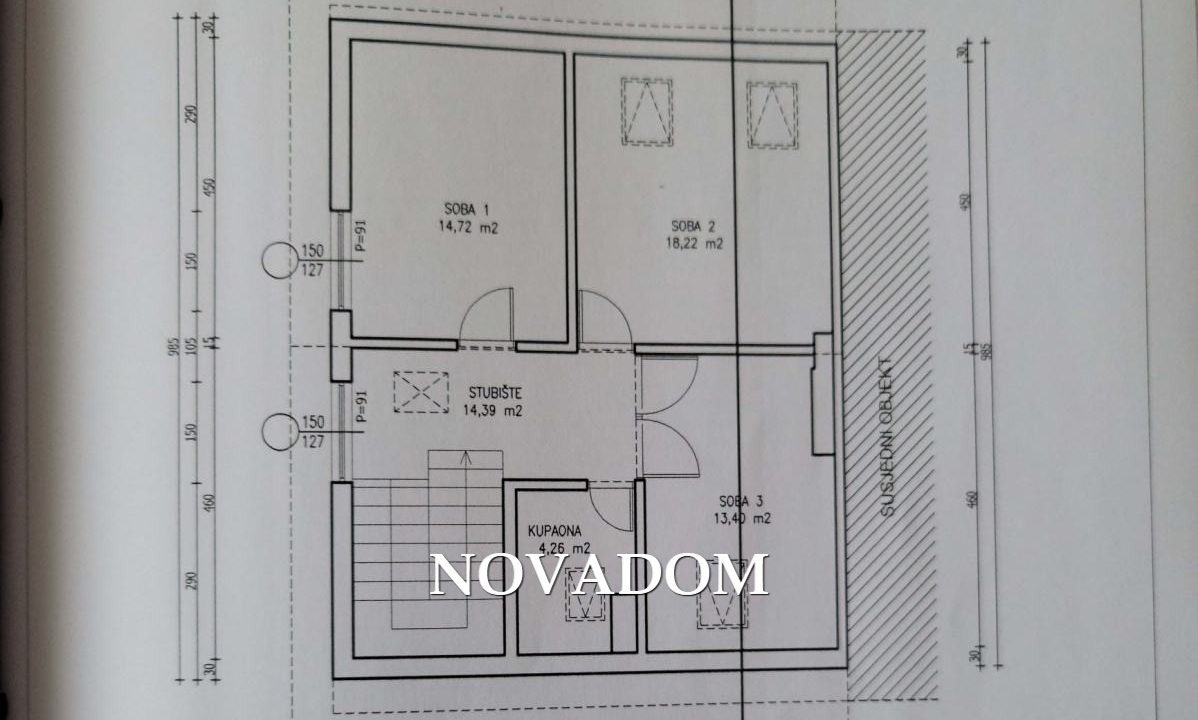 Zagreb_maksimir_kuća__garaža__nekretnine_tlocrt potkrovlje