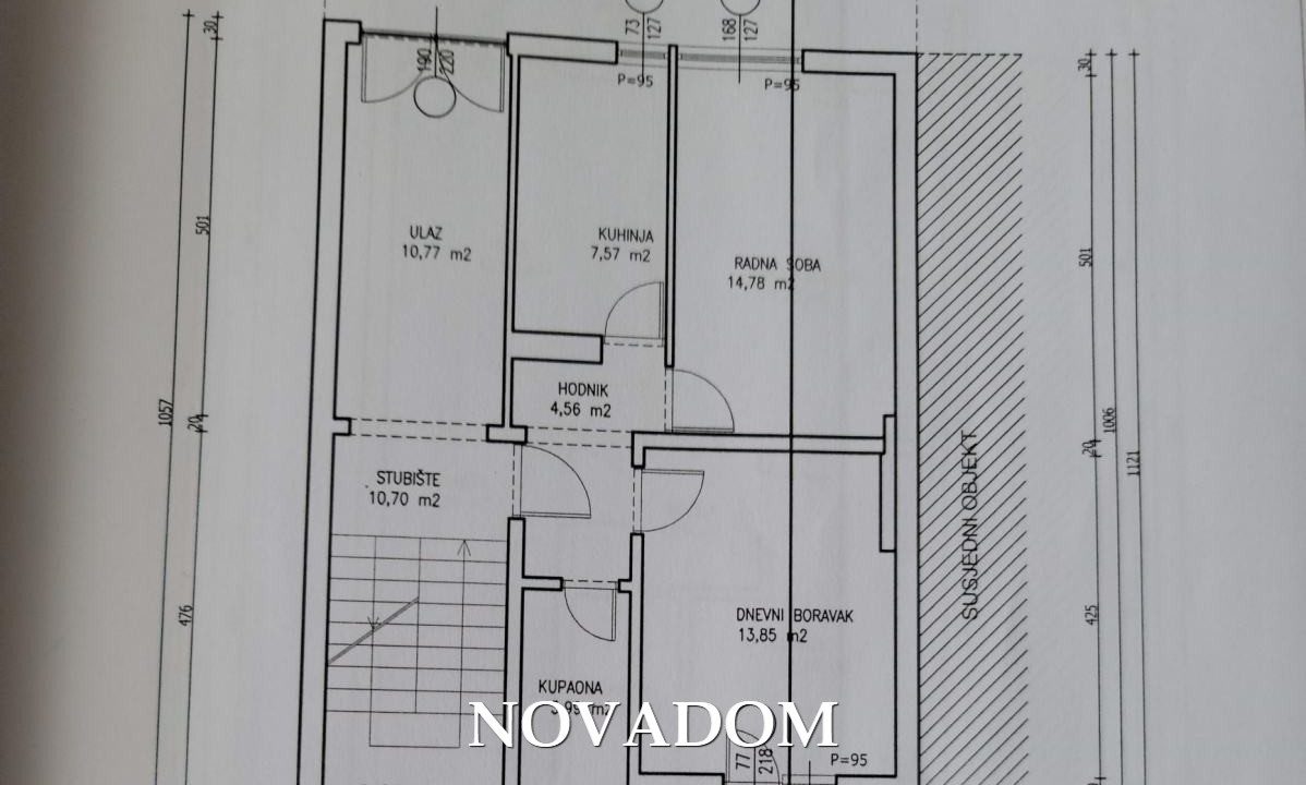 Zagreb_maksimir_kuća_garaža__nekretnine_tlocrt 2_prizemlje